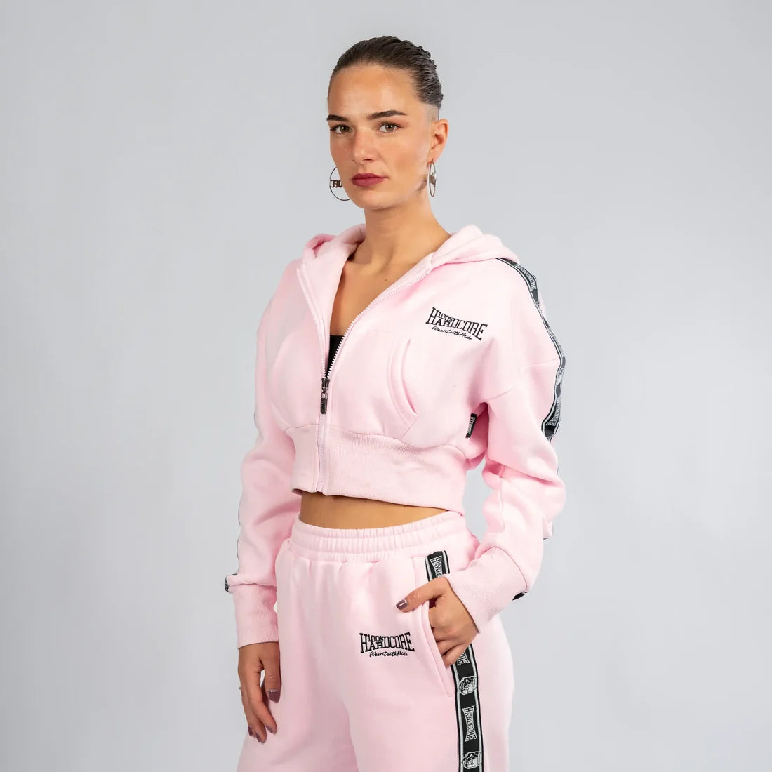 [100%HC] CROPPED VEST ROZE