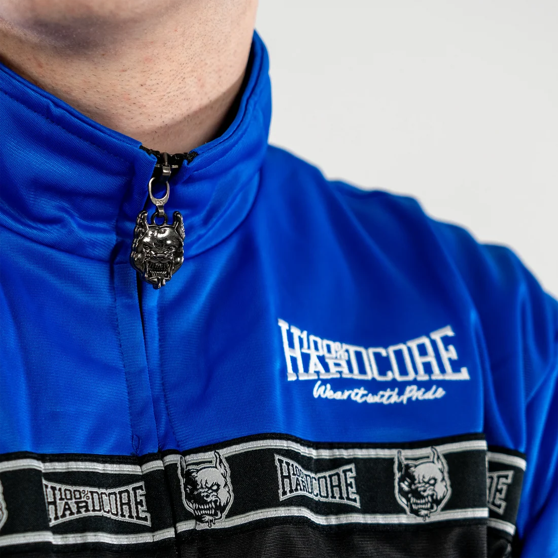 [100% HC] TRAININGSJACK ESSENTIAL KOBALT BLAUW