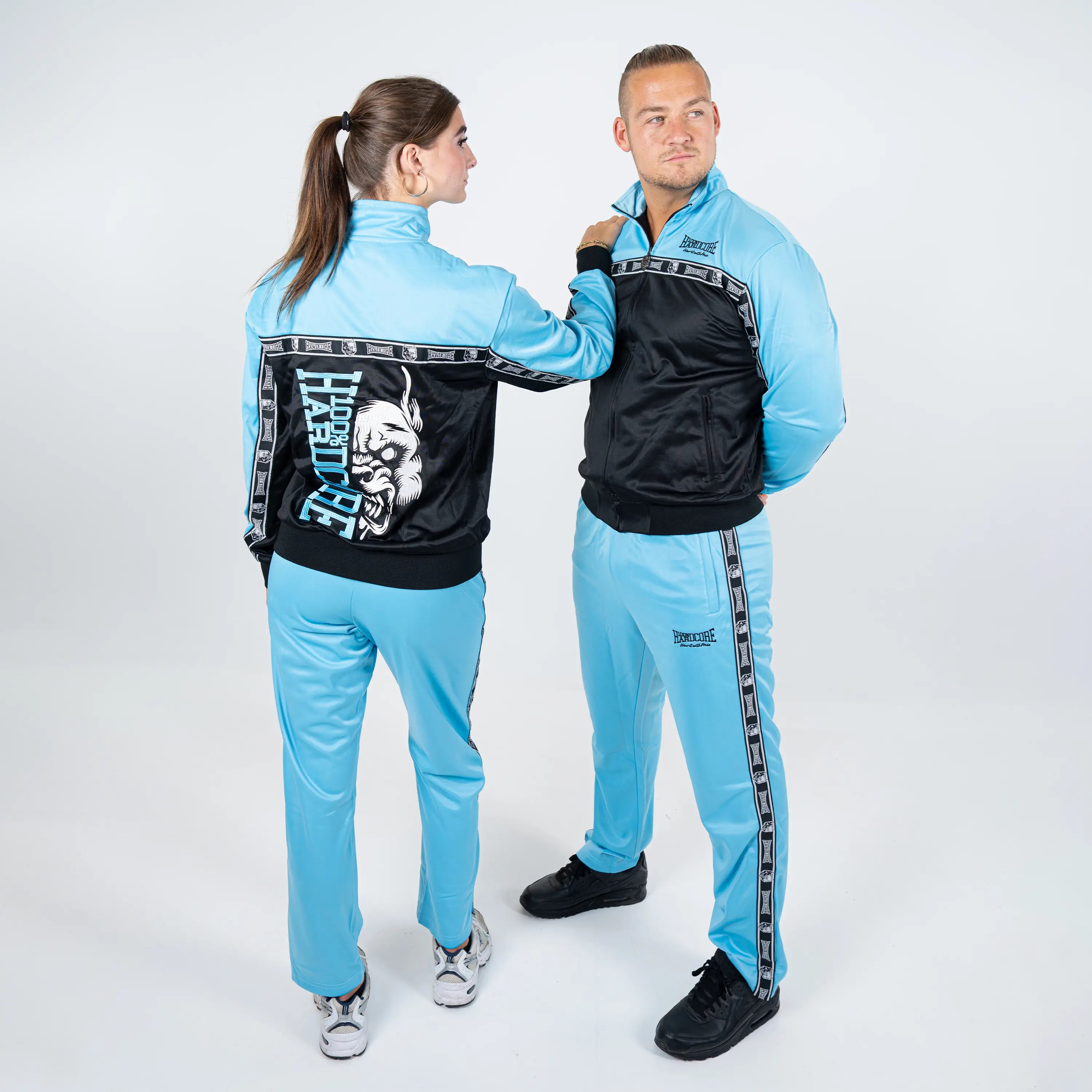 100% HARDCORE TRAININGSBROEK ESSENTIAL BLAUW