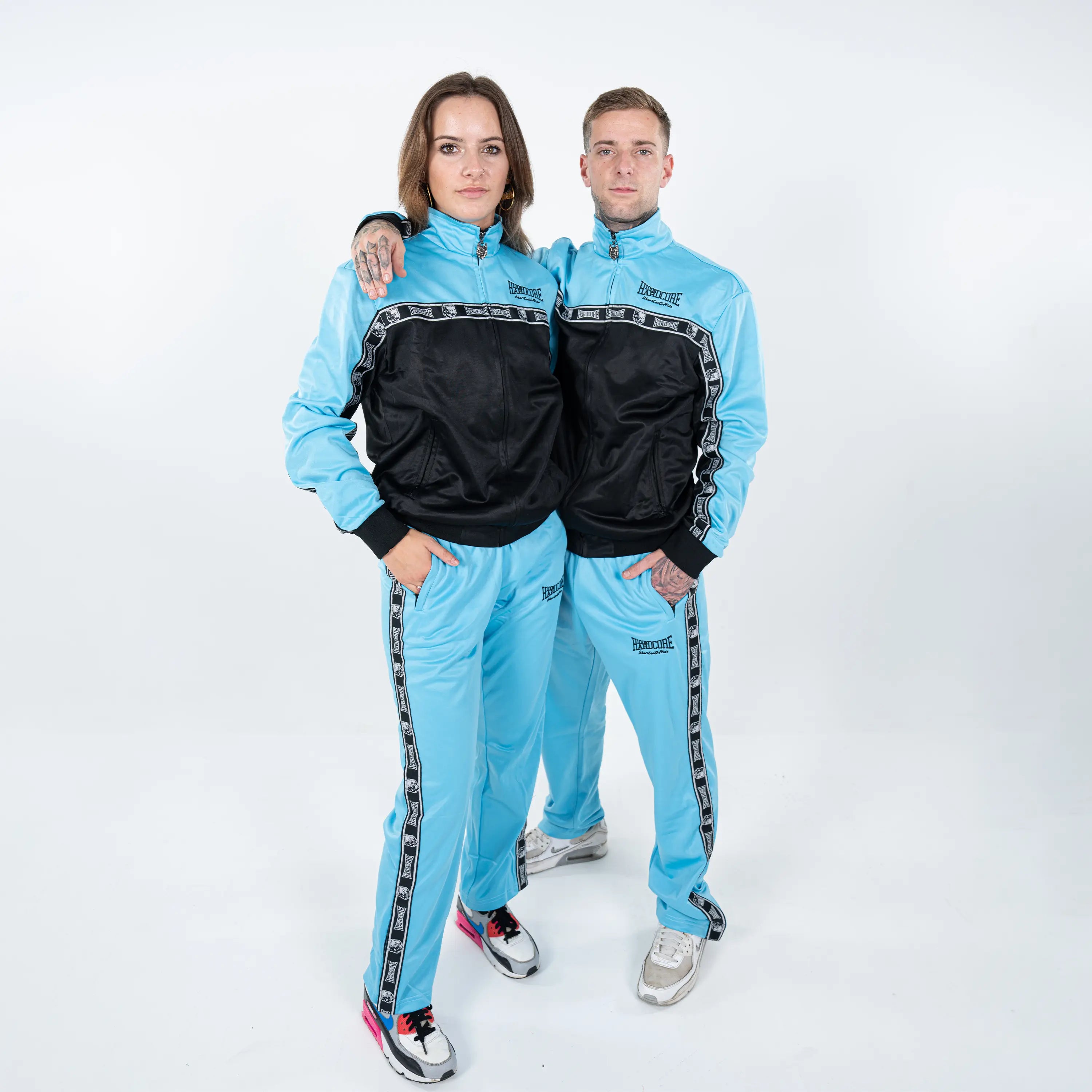 100% HARDCORE TRAININGSBROEK ESSENTIAL BLAUW