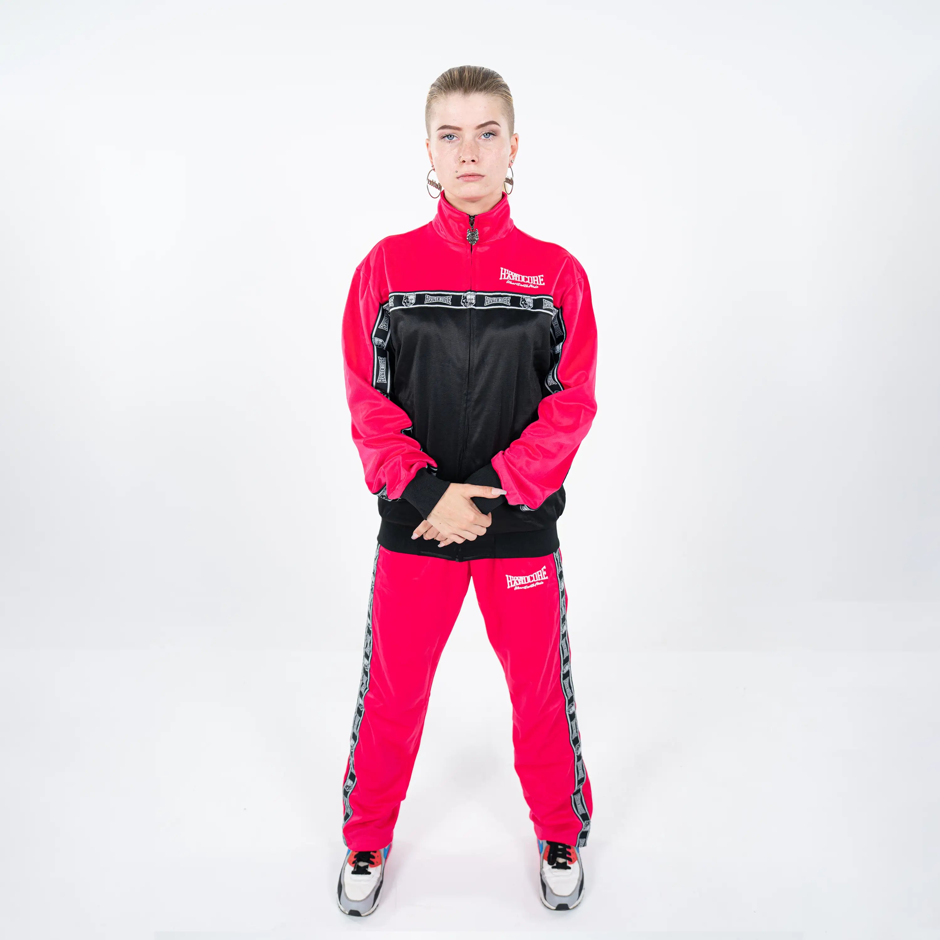 100% HARDCORE TRAININGSBROEK ESSENTIAL ROZE