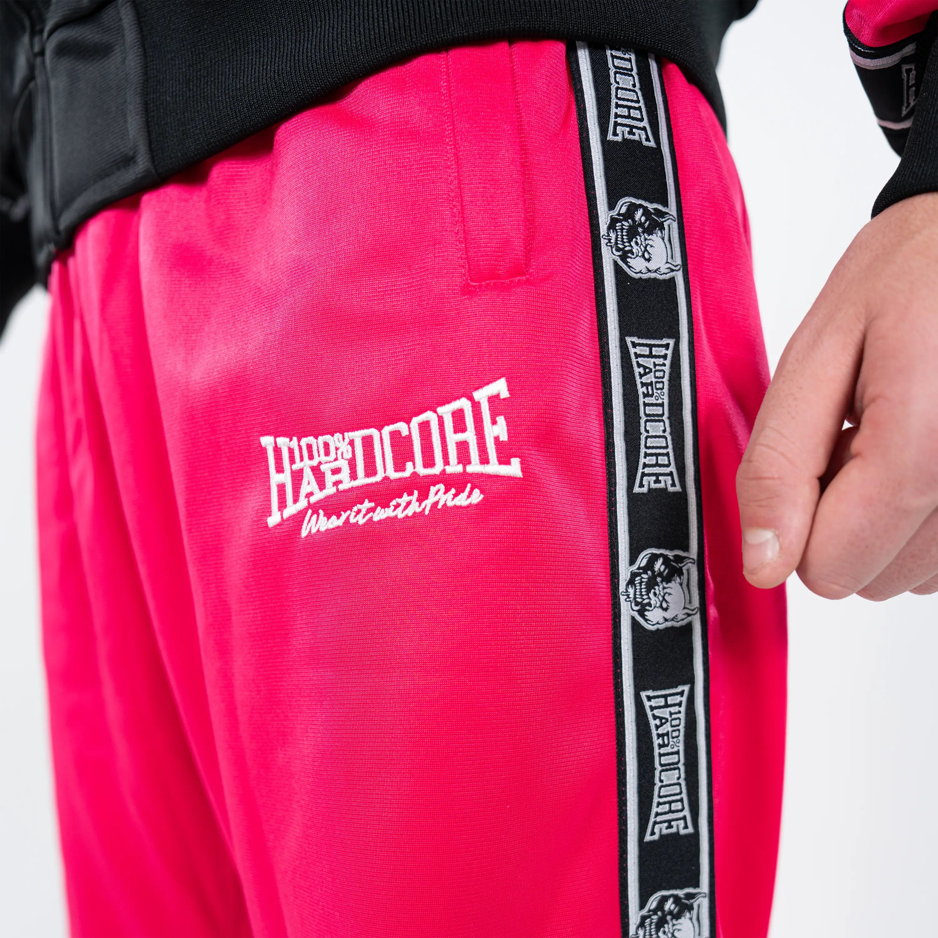 100% HARDCORE TRAININGSBROEK ESSENTIAL ROZE