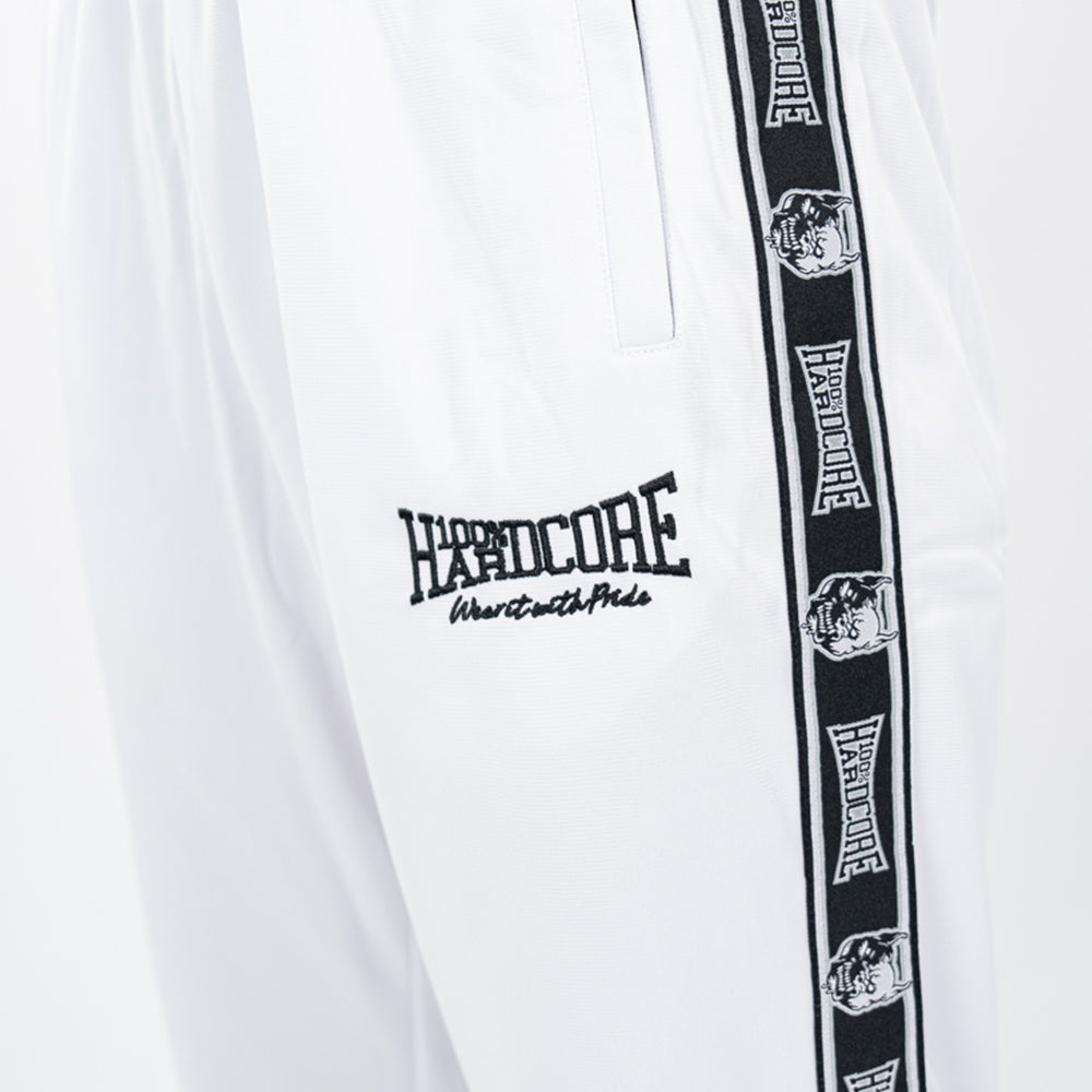 100% HARDCORE TRAININGSBROEK ESSENTIAL WIT
