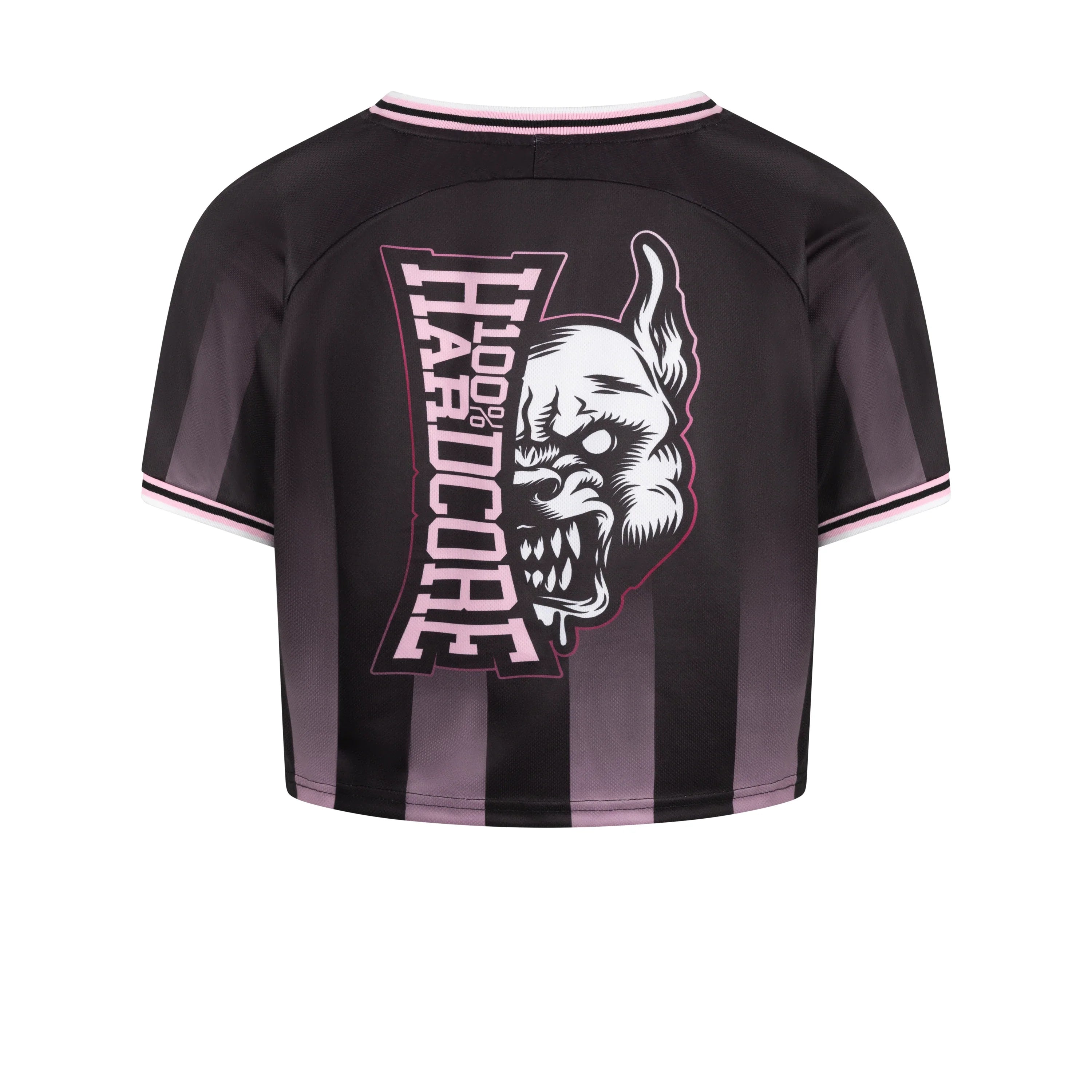 100% HARDCORE CROPPED VOETBALSHIRT SCRIPT