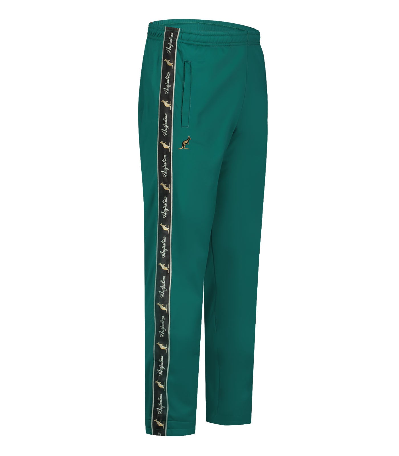 [AUS] BROEK CLASSIC FIT ACETATE MET ZWARTE BIES - EVERGLADE