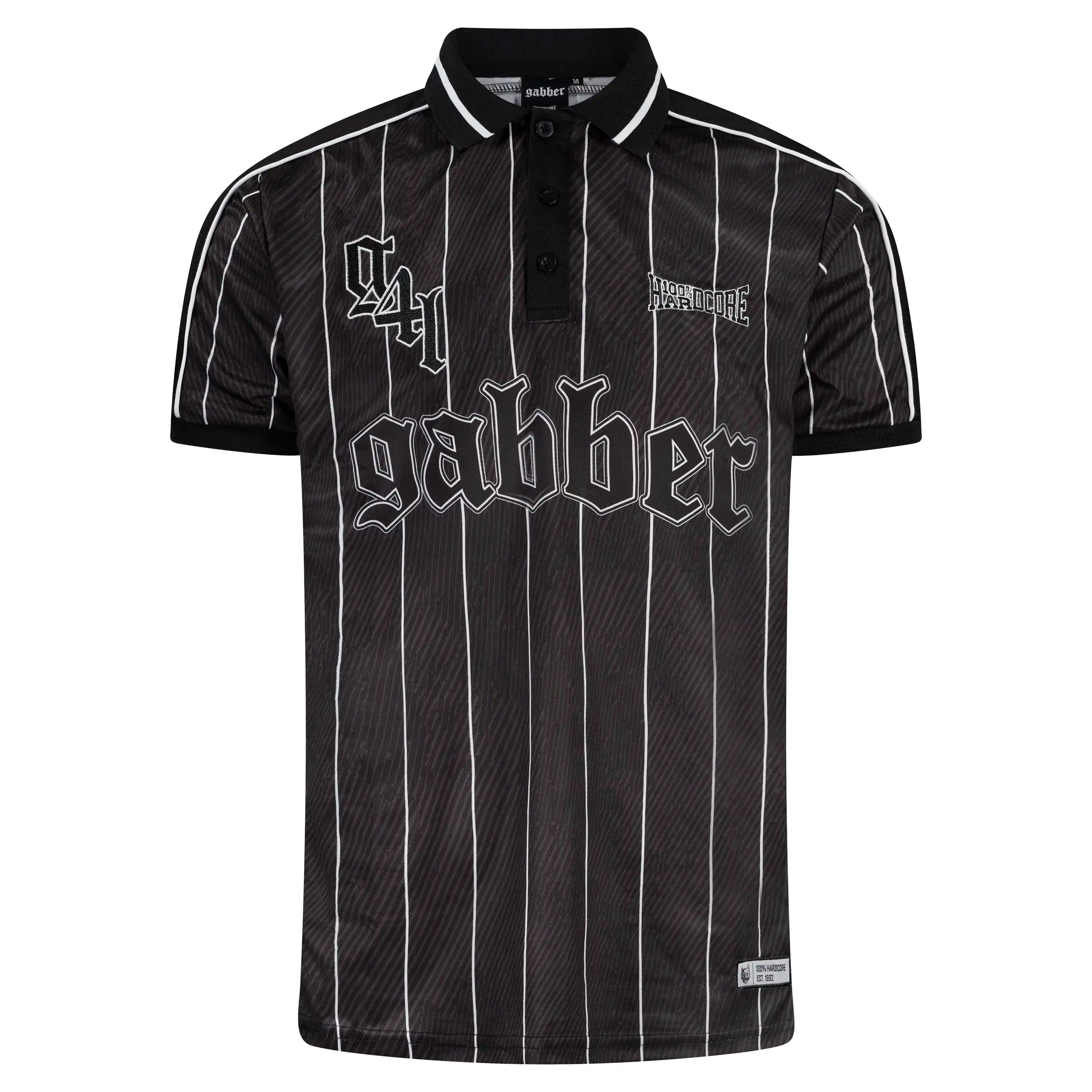 GABBER VOETBALSHIRT STRIPED