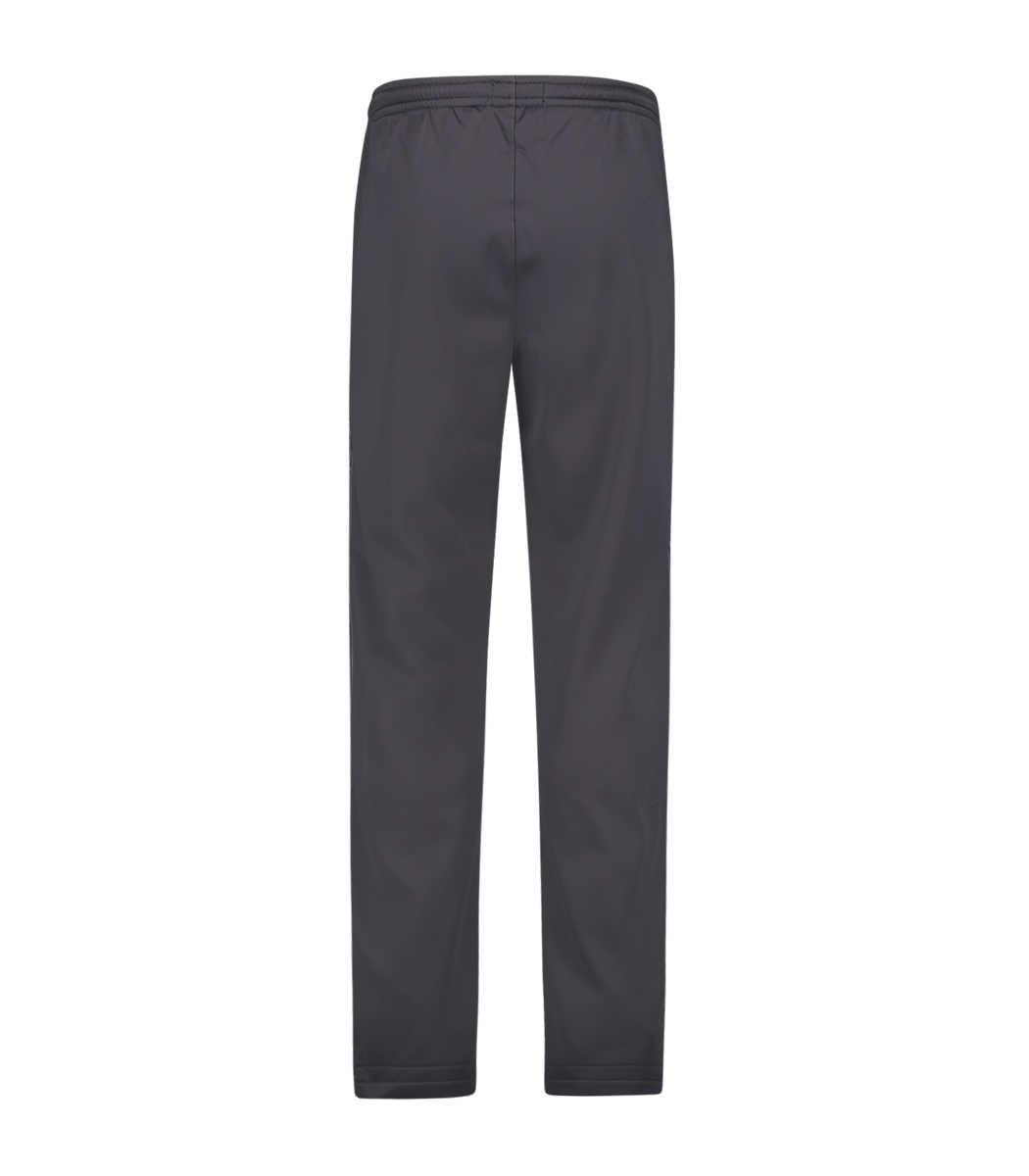 [AUS] SLIM FIT BROEK ACETATE MET ZWARTE BIES - TITANIUM GREY