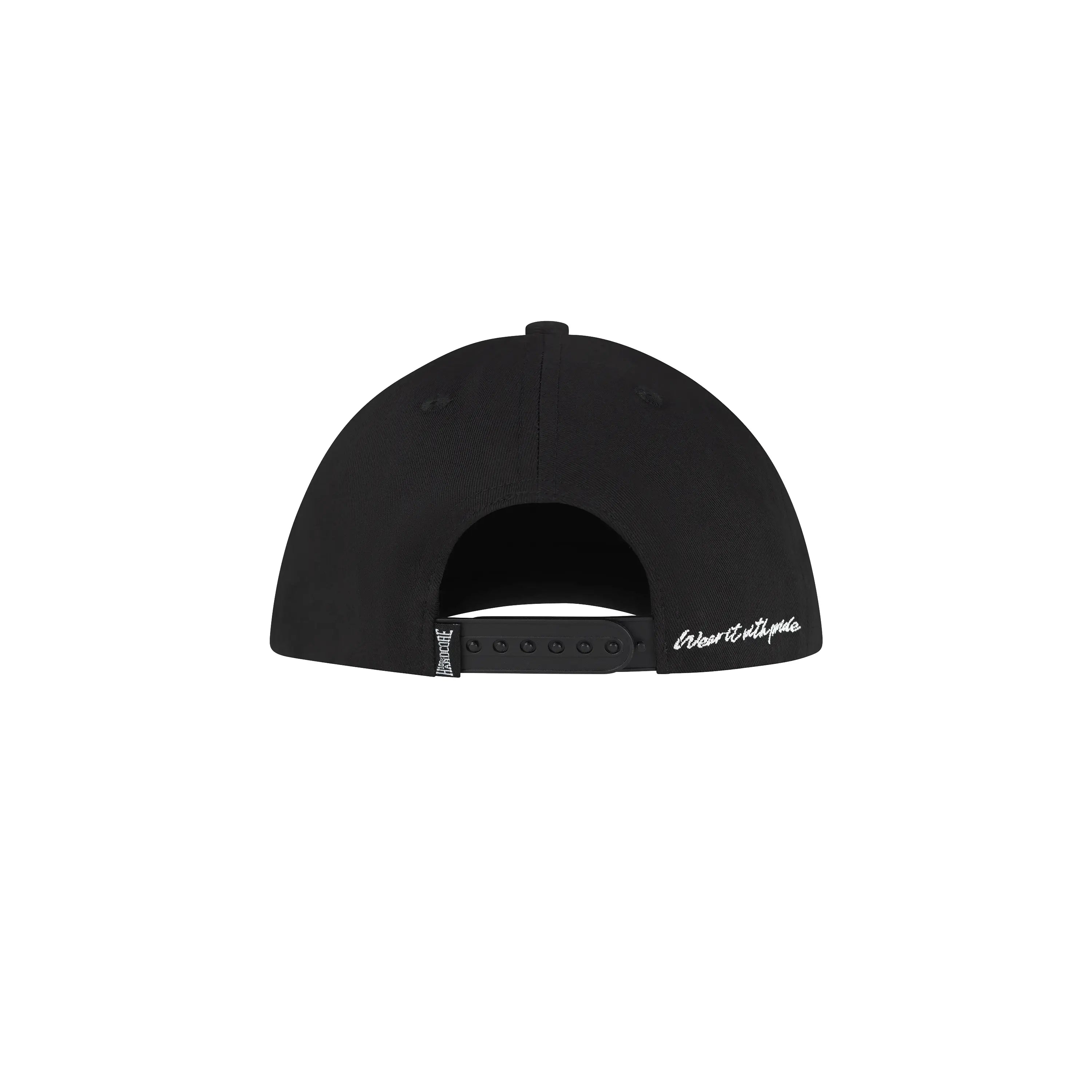 100% HARDCORE SNAPBACK ESSENTIAL ZWART