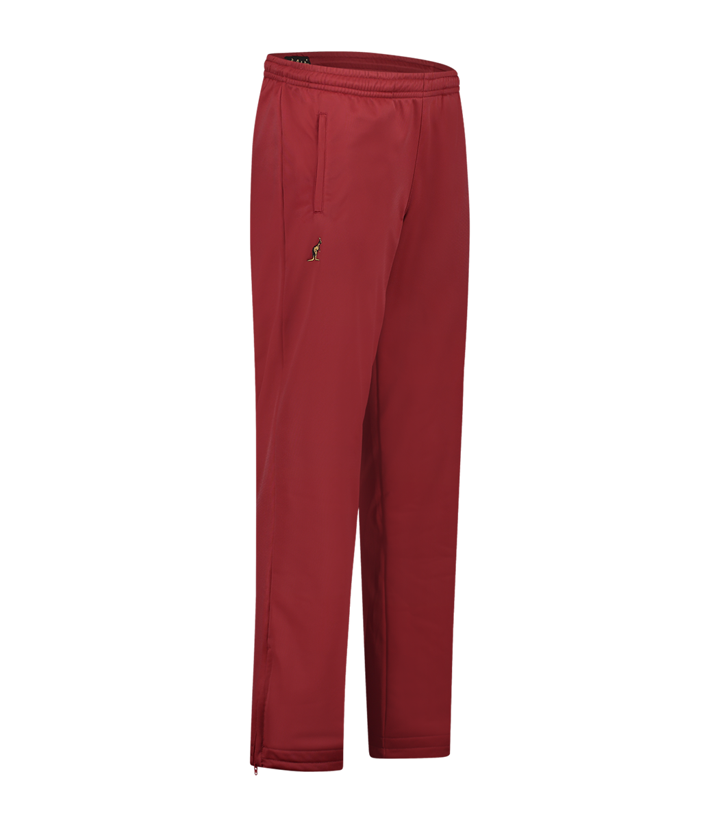 [AUS] BROEK CLASSIC FIT ACETATE ZONDER BIES - BORDEAUX