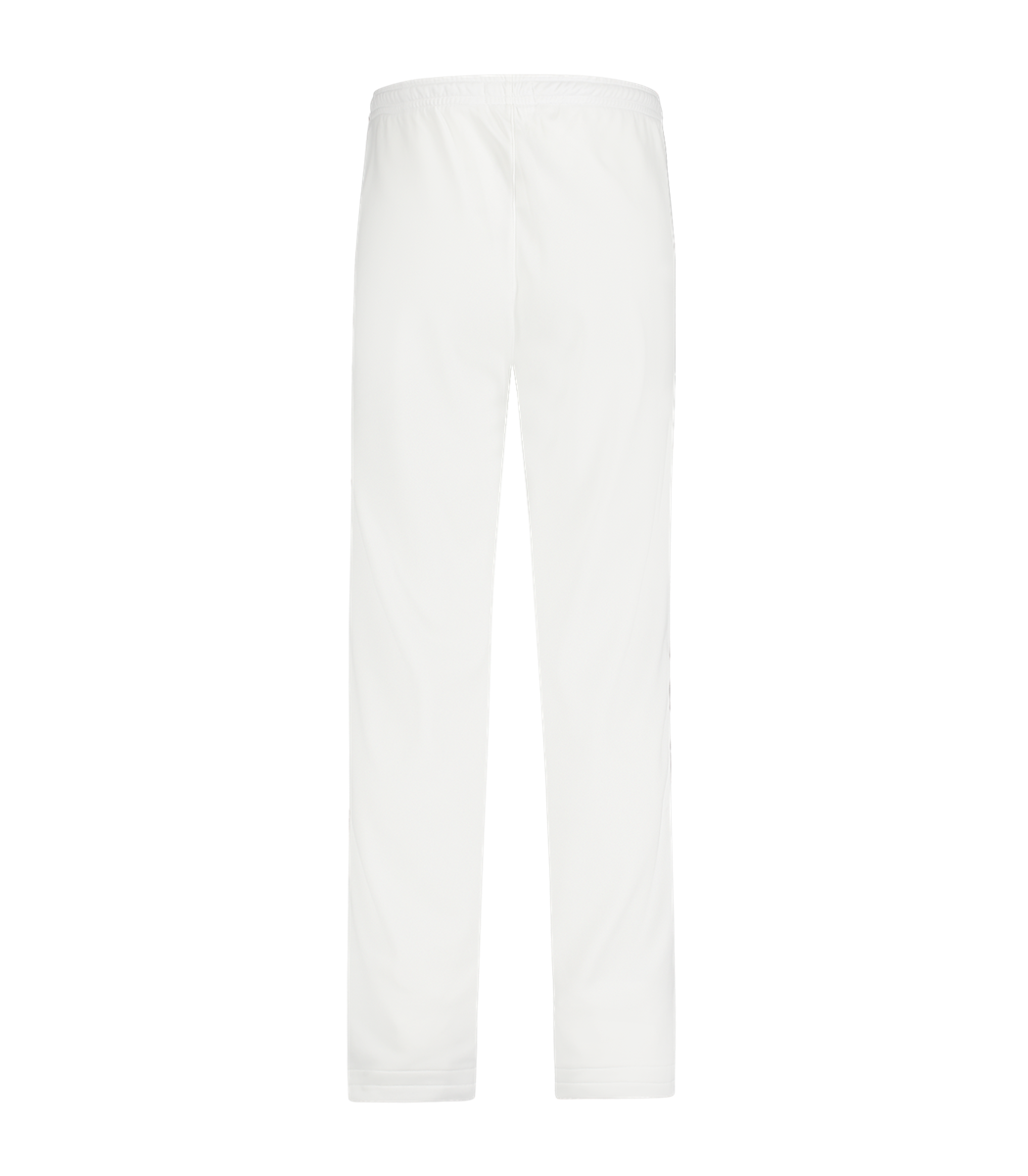 [AUS] BROEK CLASSIC FIT ACETATE MET ZWARTE BIES - WIT