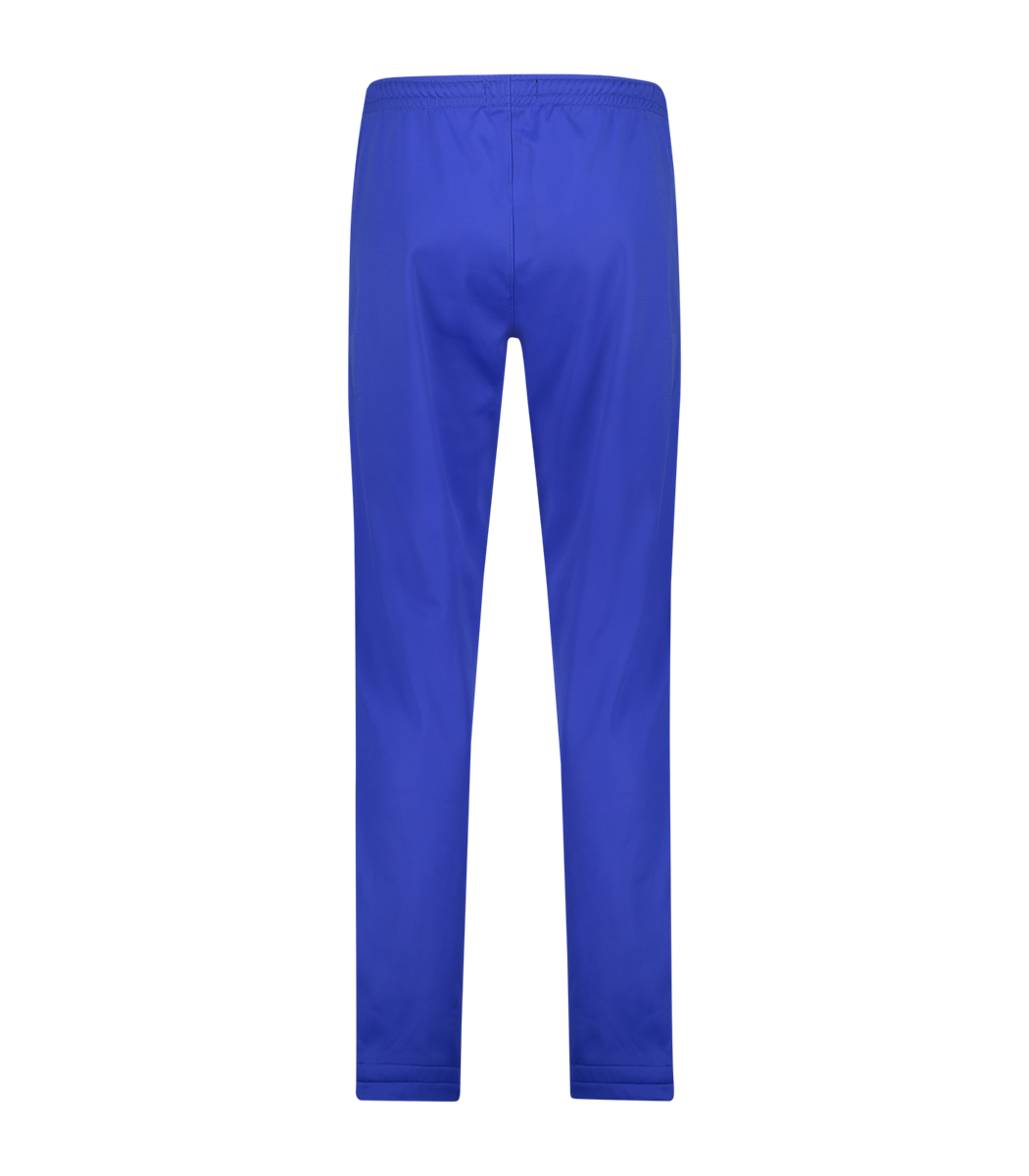 [AUS] BROEK CLASSIC FIT ACETATE MET WITTE BIES - CORNFLOWER BLUE