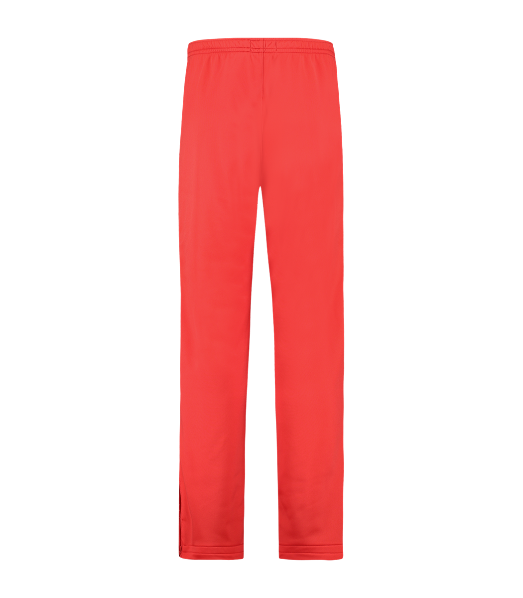 [AUS] BROEK CLASSIC FIT ACETATE MET WITTE BIES - ROOD