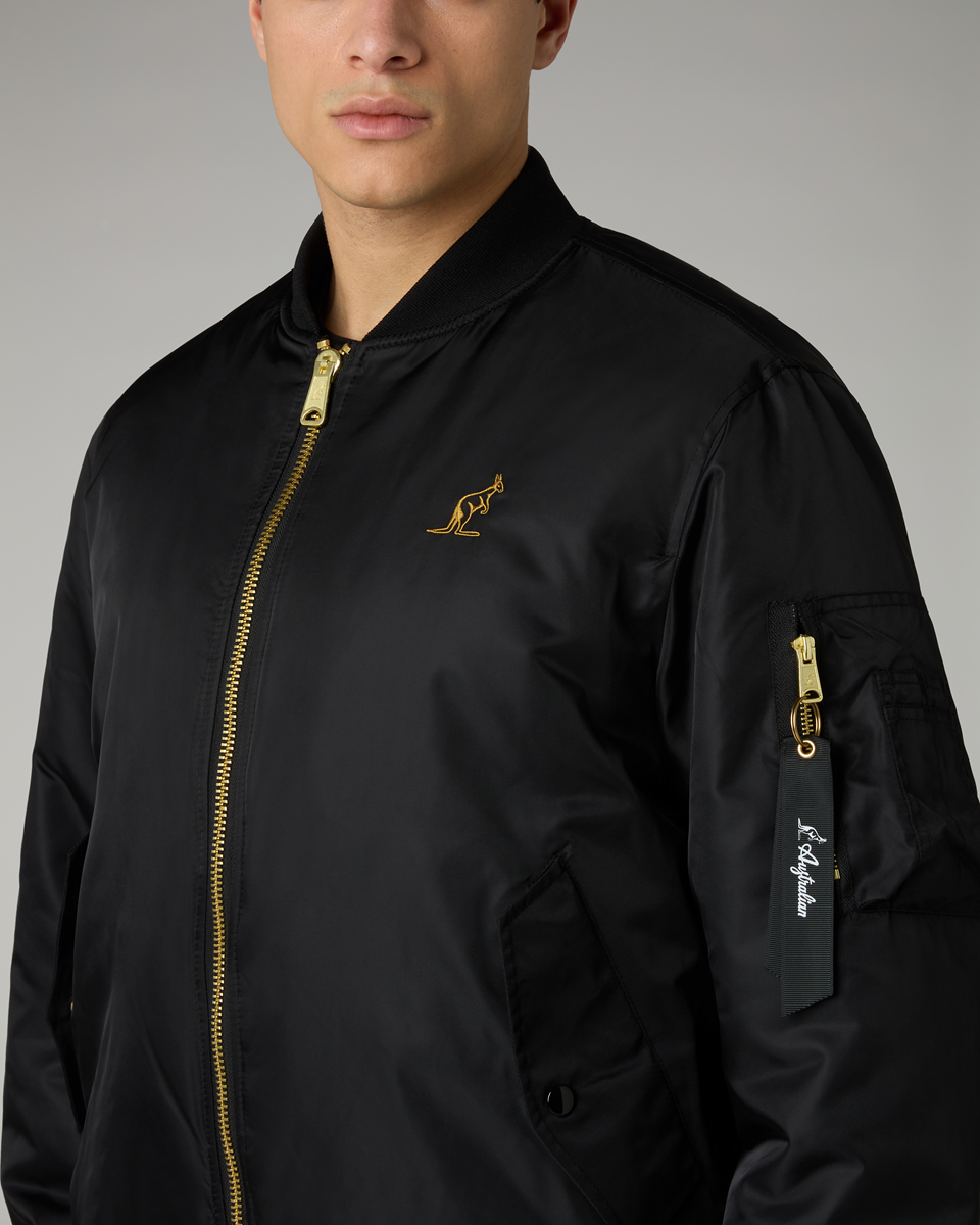 BOMBER ARCHIVE ZWART