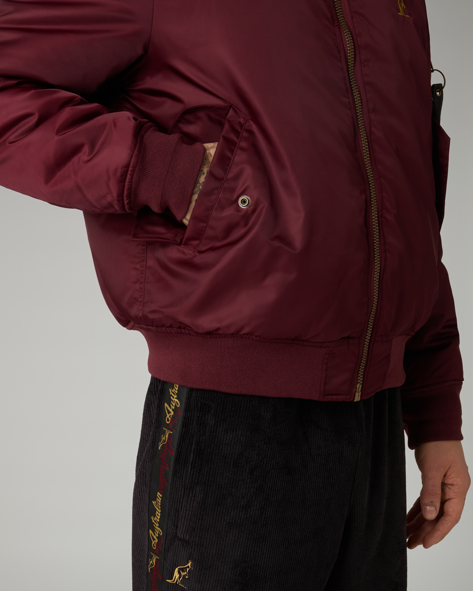 BOMBER ARCHIVE BORDEAUX ROOD