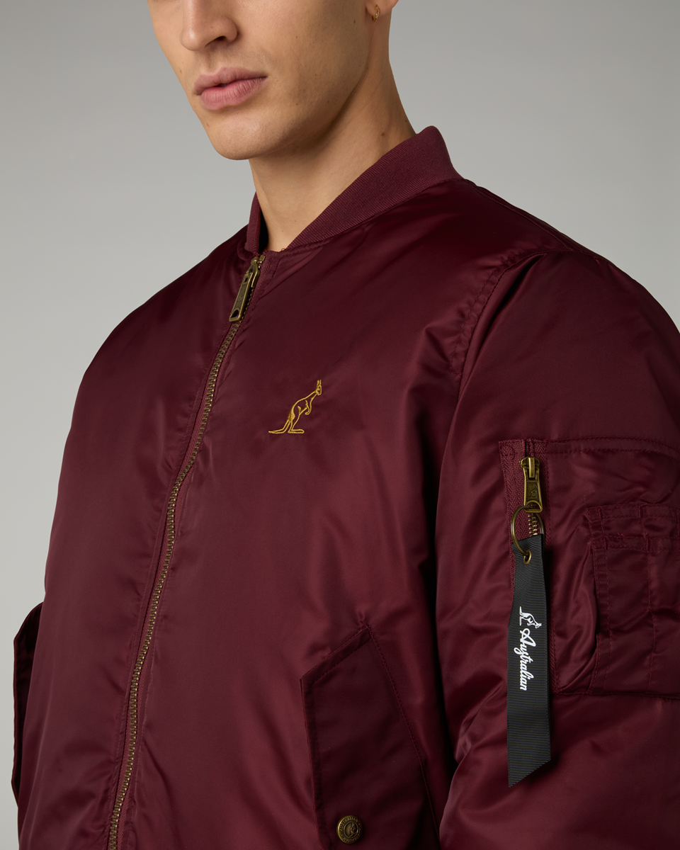 BOMBER ARCHIVE BORDEAUX ROOD