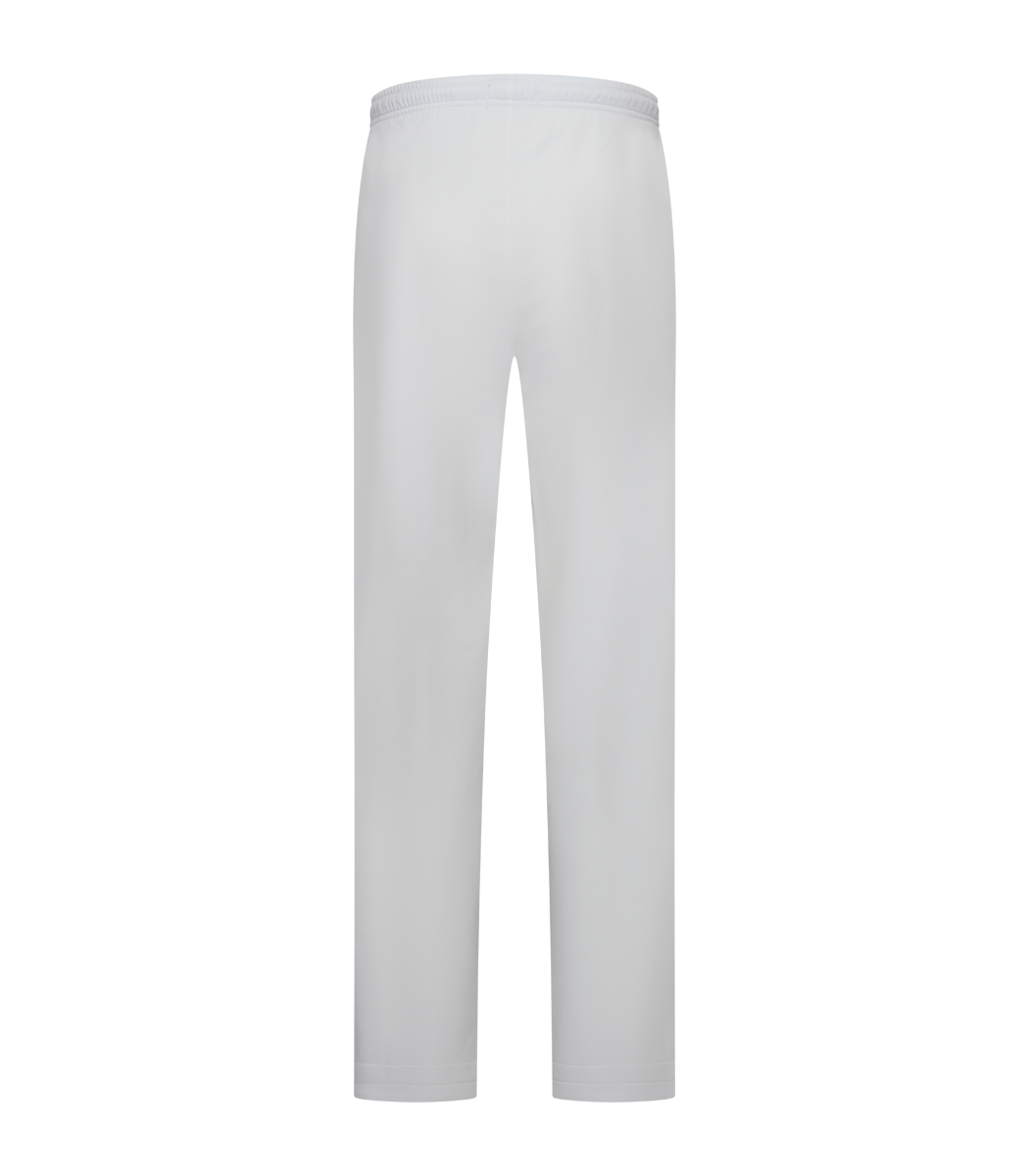 [AUS] BROEK CLASSIC FIT ACETATE MET SHADOW BIES - WIT