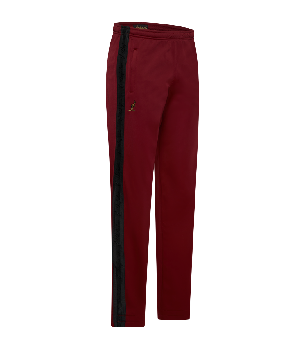 [AUS] BROEK CLASSIC FIT MET SHADOW BIES - BORDEAUX