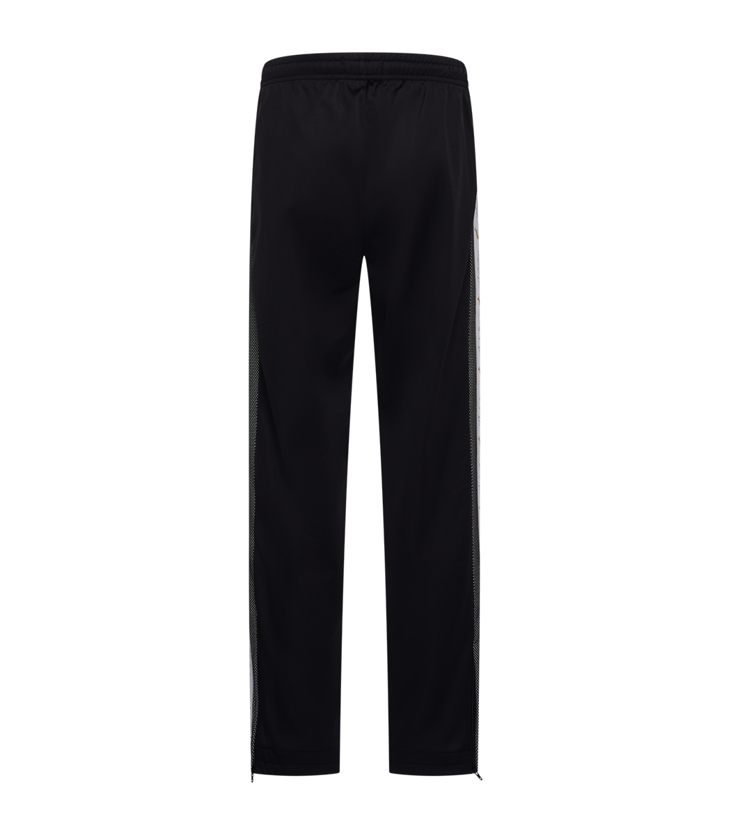 [AUS] MISTRAL BROEK ACETATE MET WITTE MISTRAL BIES - ZWART