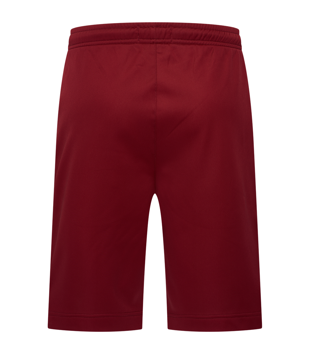 [AUS] KORTE BROEK ACETATE MET SHADOW BIES - BORDEAUX