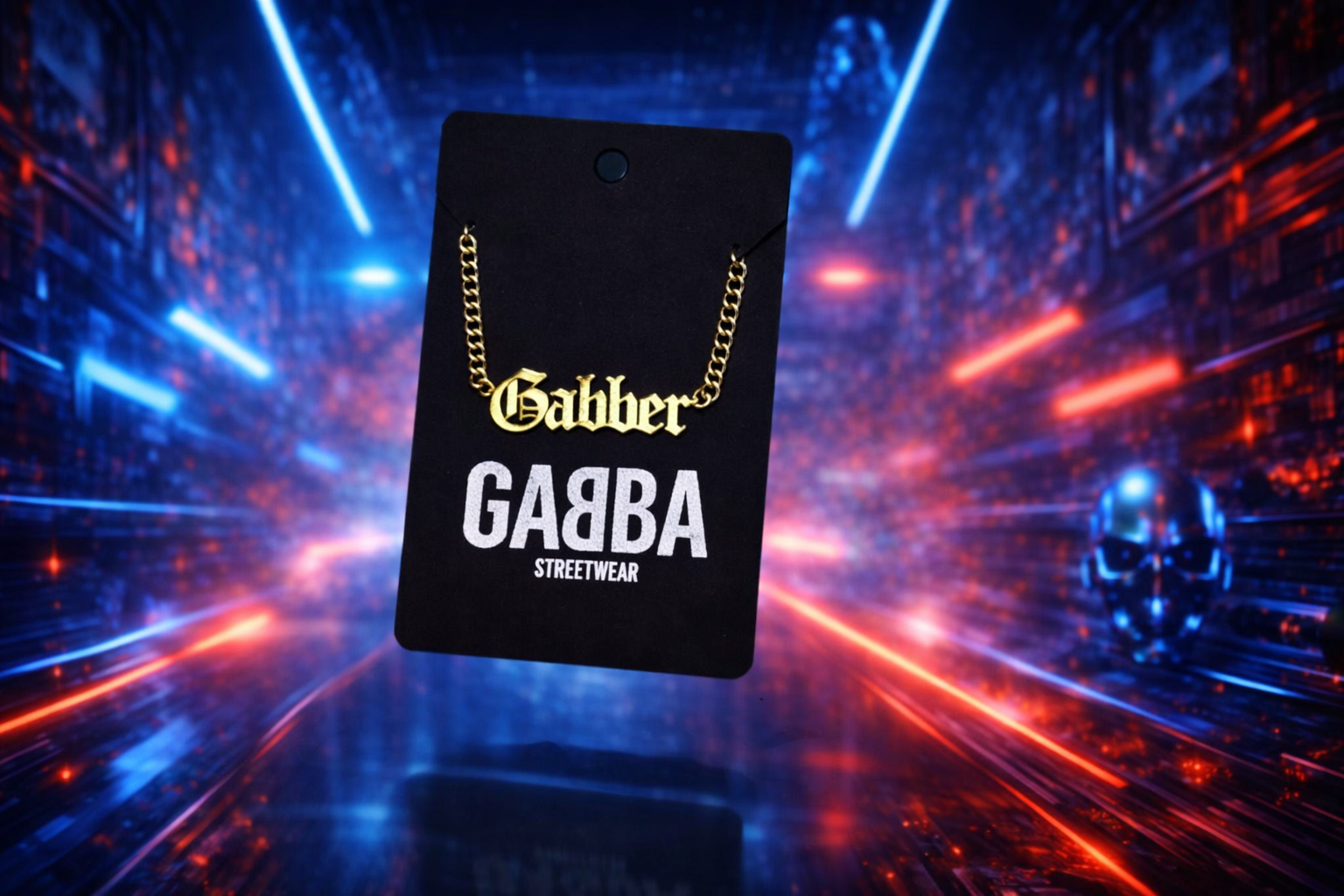 GABBA KETTINKJES GOUD PLATED