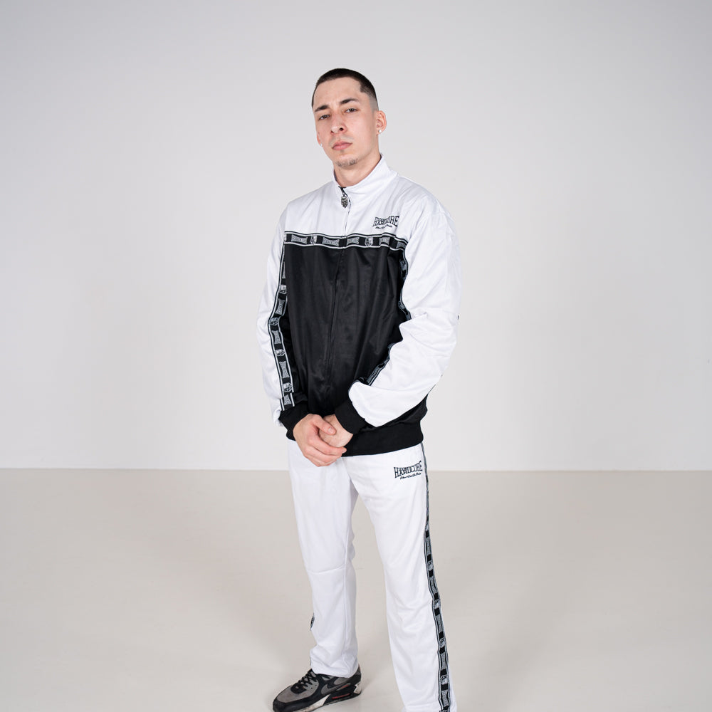 100% HARDCORE TRAININGSBROEK ESSENTIAL WIT