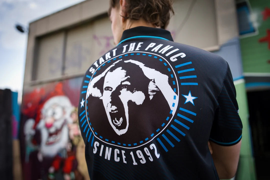 DJ PANIC VOETBALSHIRT BLAUW