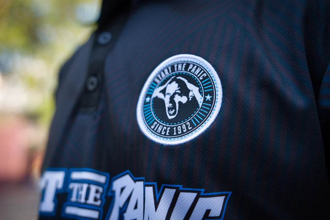 DJ PANIC VOETBALSHIRT BLAUW