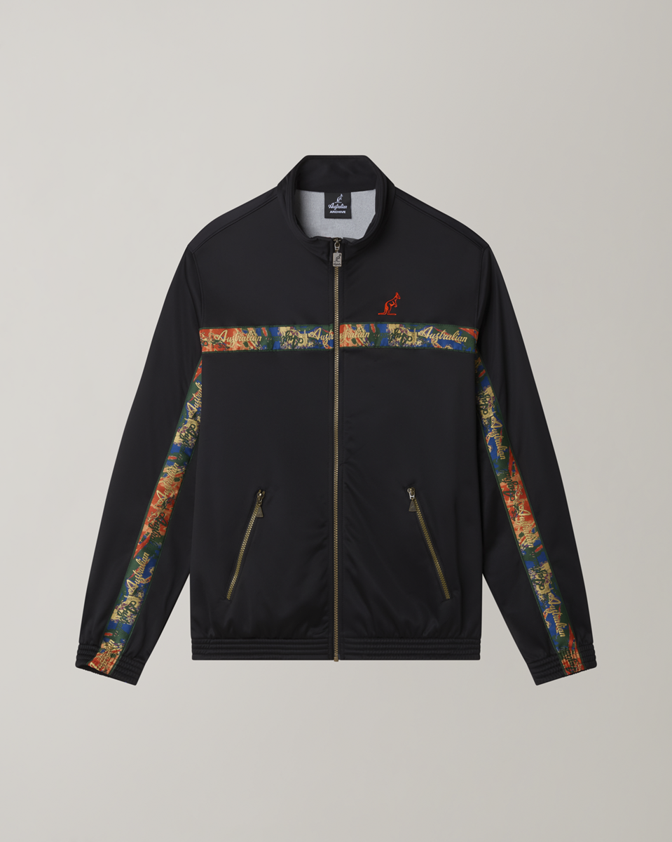 [AUS] NEBULA BIES JACKET ACETATE - ZWART / MULTICOLOR