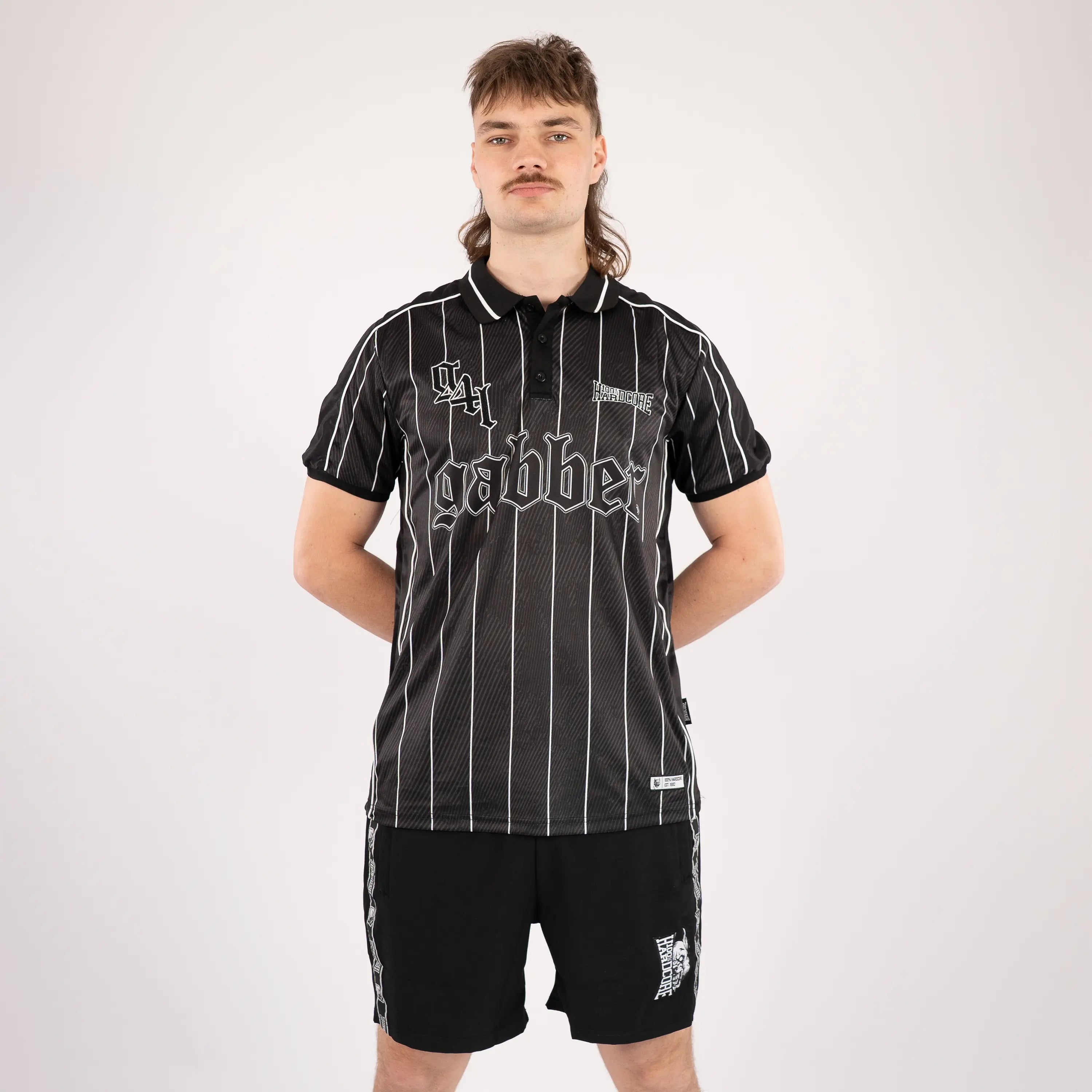 GABBER VOETBALSHIRT STRIPED