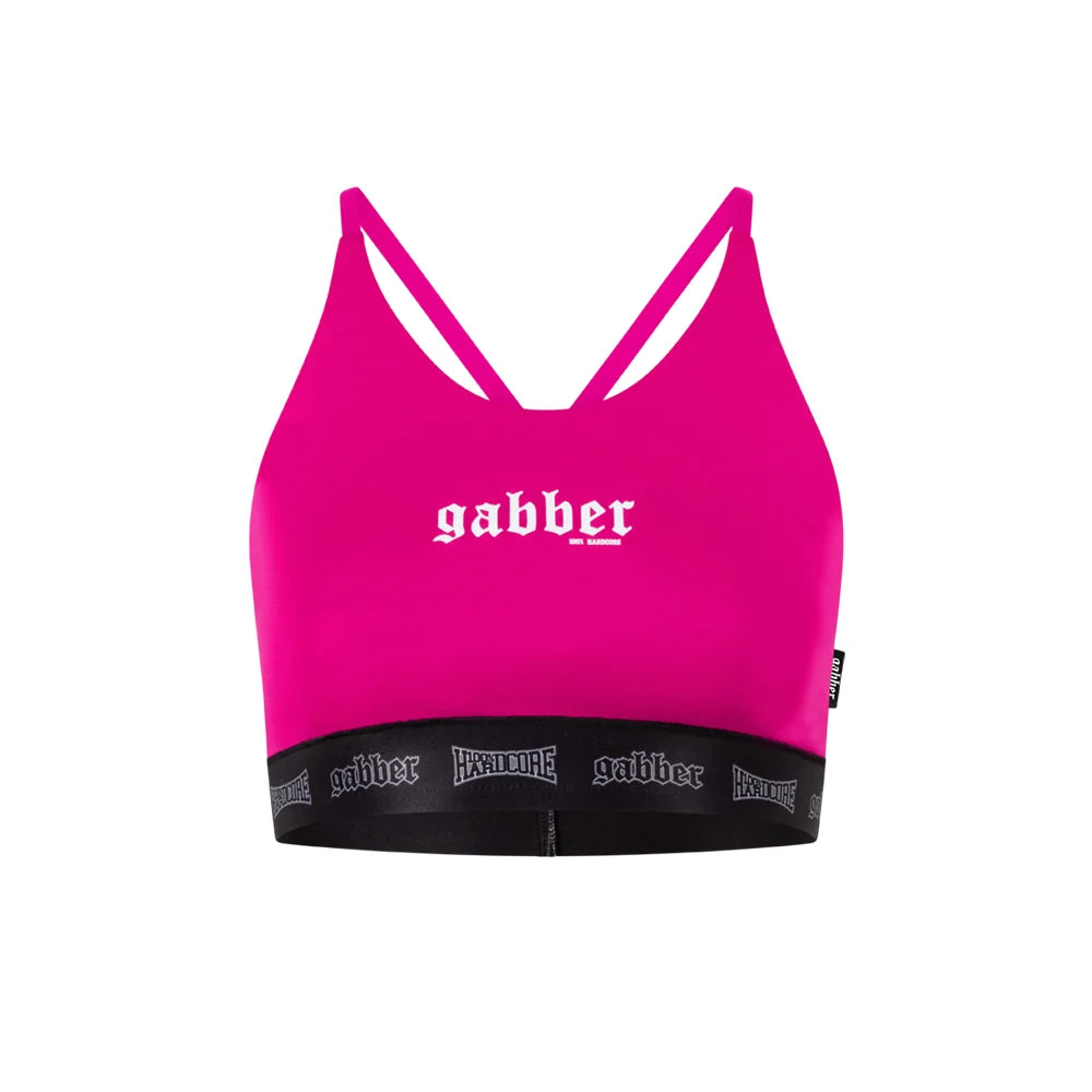 [100% HC] SPORT TOP GABBER TAPING FUCHSIA