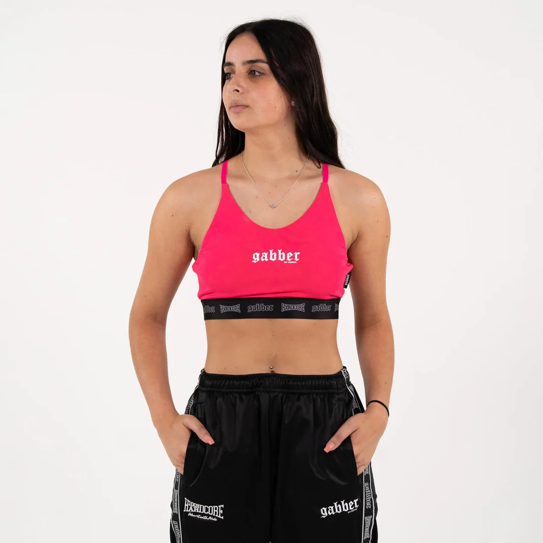 [100% HC] SPORT TOP GABBER TAPING FUCHSIA
