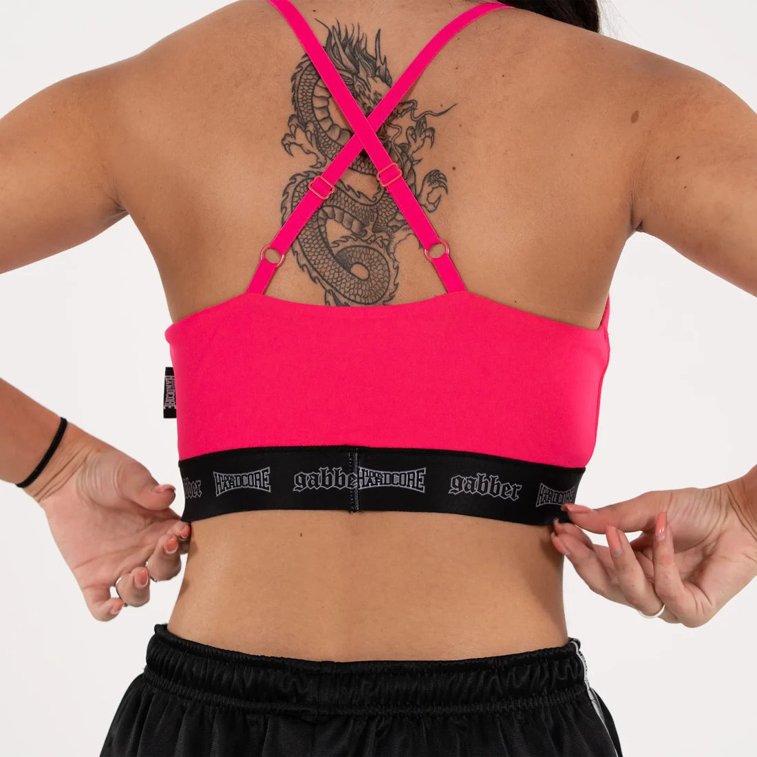 [100% HC] SPORT TOP GABBER TAPING FUCHSIA